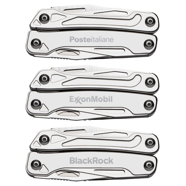 aerial view a group of basecamp(r) wolverine multi tool, image 2 of 4