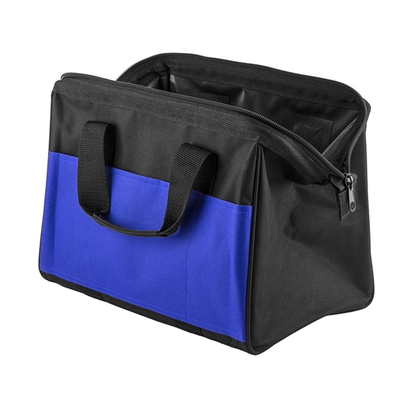 aerial view a blue durable fix - it tool storage bag, image 7 of 9