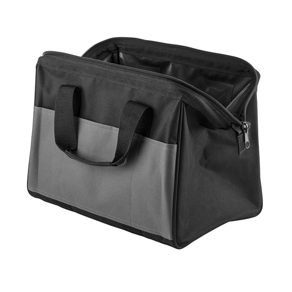 aerial view a gray durable fix - it tool storage bag, image 7 of 9