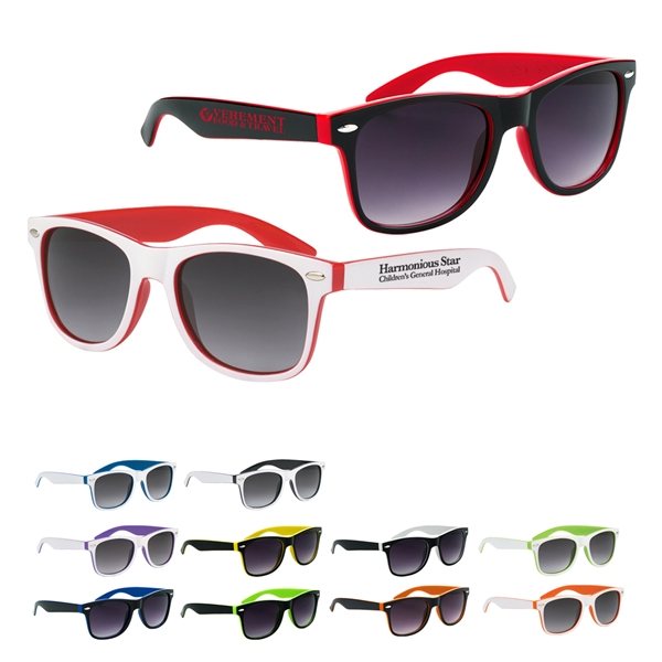 Promotional Two - Tone Malibu Sunglasses