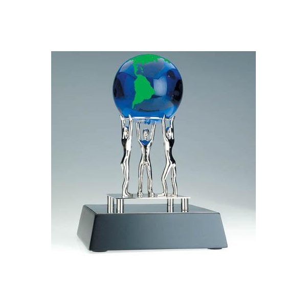 Promotional Together We Can Award W / Green Globe