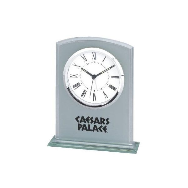 Promotional Rectangle Glass Alarm Clock
