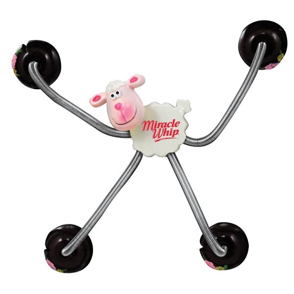 Promotional 5 Point Animal Magnets - Lamb