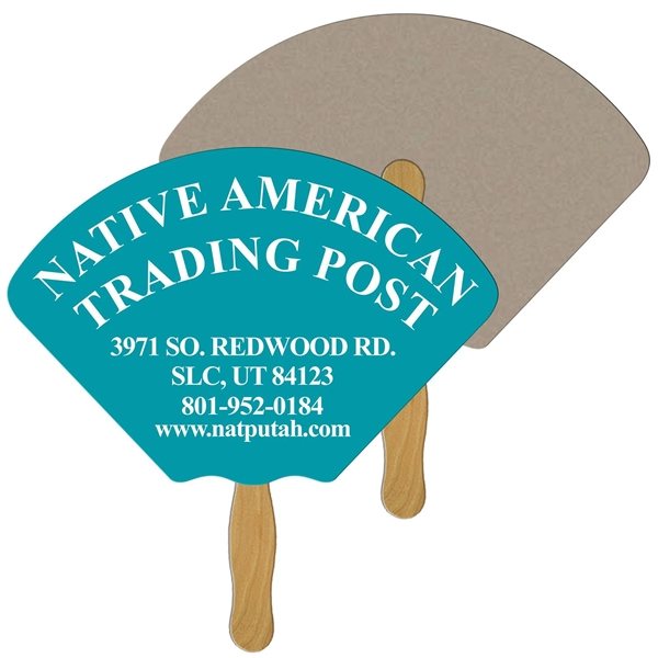 Promotional Shell Recycled Hand Fan