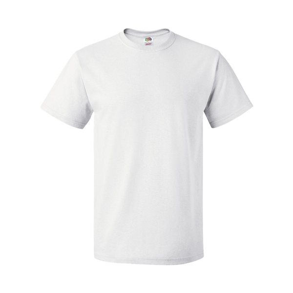 Promotional Fruit of the Loom Heavy Cotton HD T - Shirt - WHITE