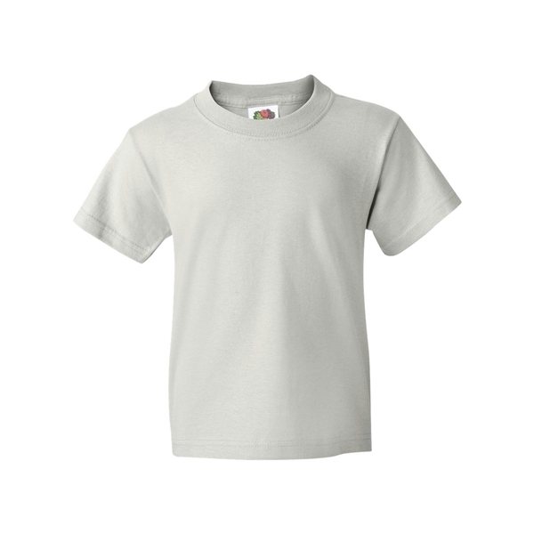 Promotional Fruit of the Loom Youth Heavy Cotton HD T - Shirt - WHITE