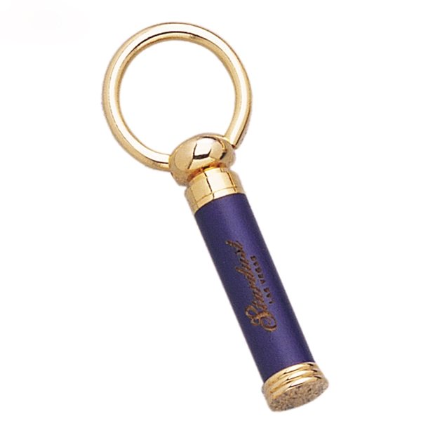 Promotional Goodfaire Wooden Pull Keychain Blue