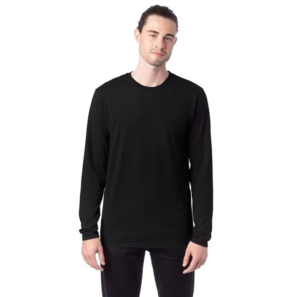 Promotional Hanes 4.5 oz, 100 Ringspun Cotton nano - T(R) Long - Sleeve T - Shirt - 498L - COLORS
