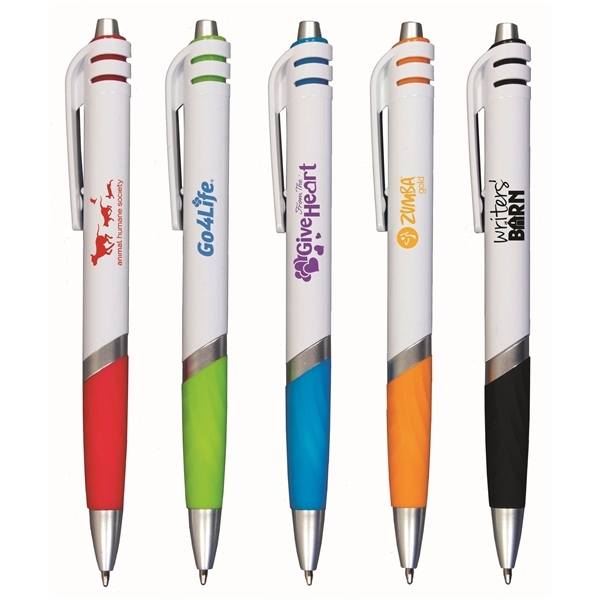 Promotional Colorful grip pen