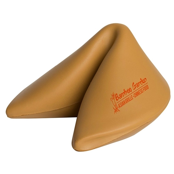 Promotional Fortune Cookie Squeezies Stress Reliever