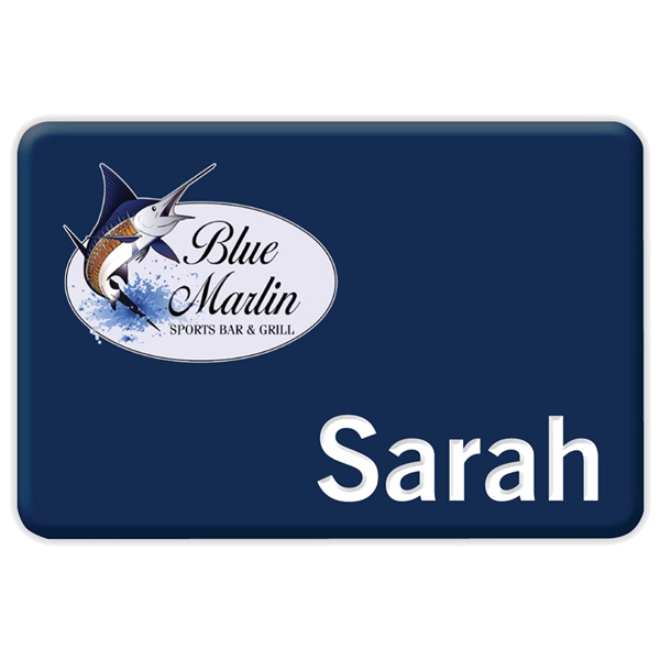 Promotional Chicago Standard Name Badge 2 x 3