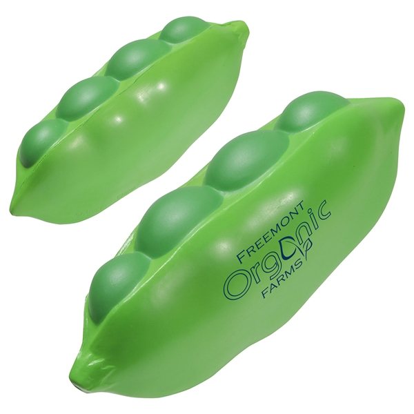 Promotional Pea Pod - Stress Relievers