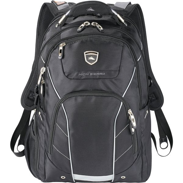 Promotional PolyCanvas High Sierra Elite Fly - By Compu - Backpack 17 Laptop