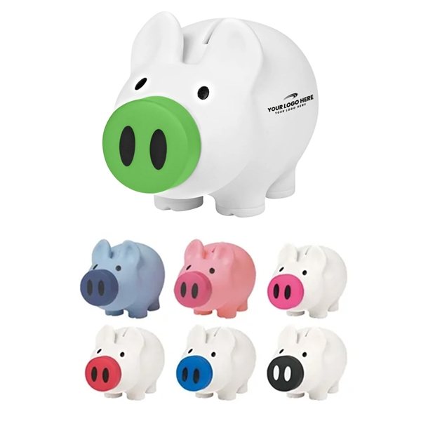 Promotional Payday Piggy Bank with Removable Nose