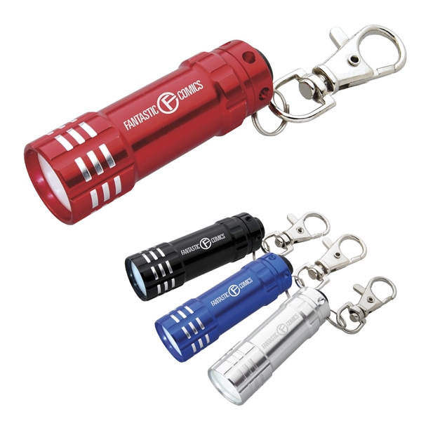 Promotional 3 Ultra - Bright LED Bulbs Pocket Aluminum Keylight