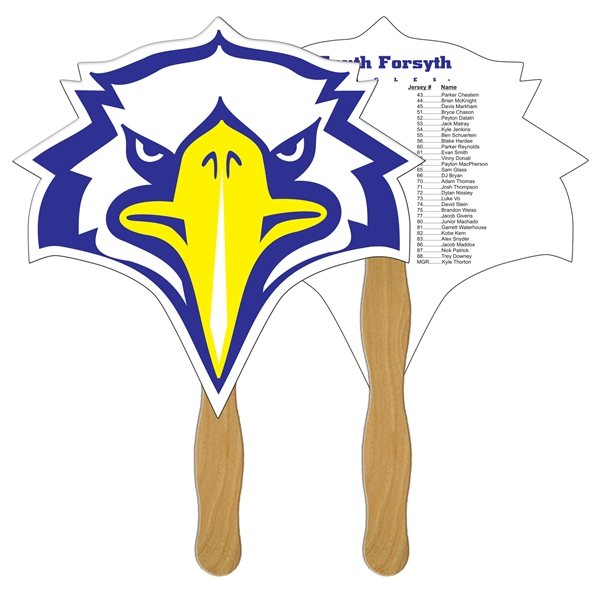 Promotional Bird Fast Fan - Paper Products - (2 Sides)