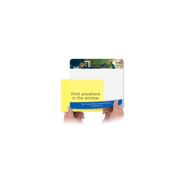 Promotional 1/16 DuraTec Base + Vynex Surface Frame - It(R) Window Mouse Pads, 1/16 x 7 1/2 x 8