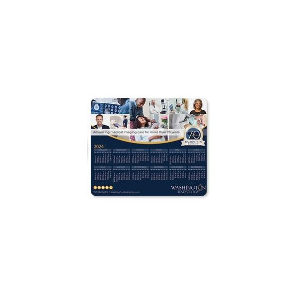 Promotional 1/16 DuraTec Base + Vynex Surface Mouse Pad, 1/16 x 7 1/2 x 8