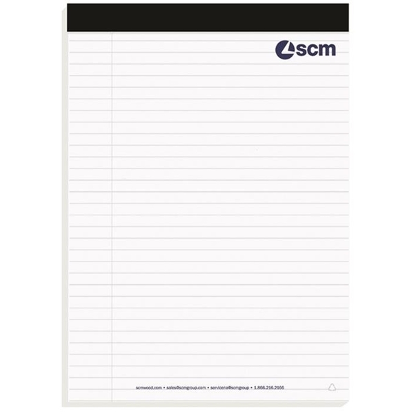 Recycled 30 Sheet Letter Size Notepad