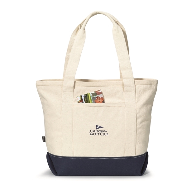 Promotional Newport Cotton Zippered Tote