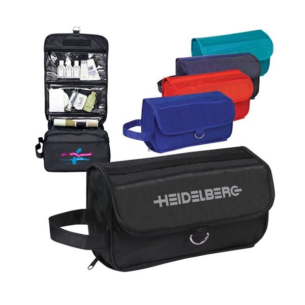 Promotional Foldable Hanging Toiletry Bag
