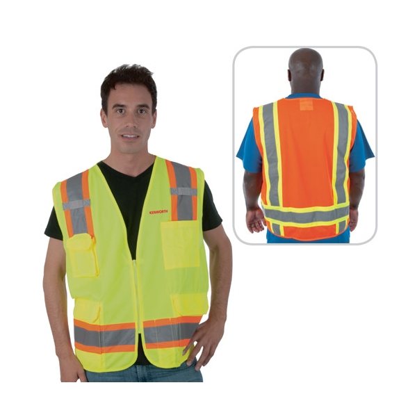 Promotional Class 2 Compliant Highlight Hi - Viz Surveyors Vest