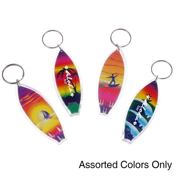 Promotional Assorted Surfboard Key Chain