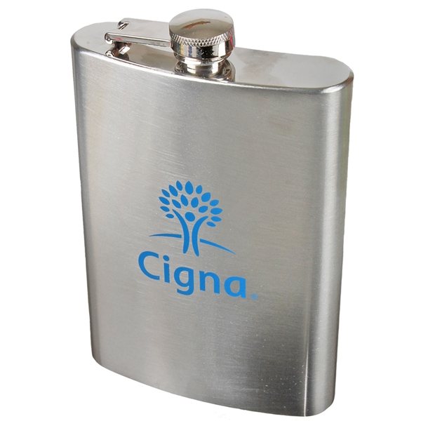Promotional 12 oz Stainless Steel Flask