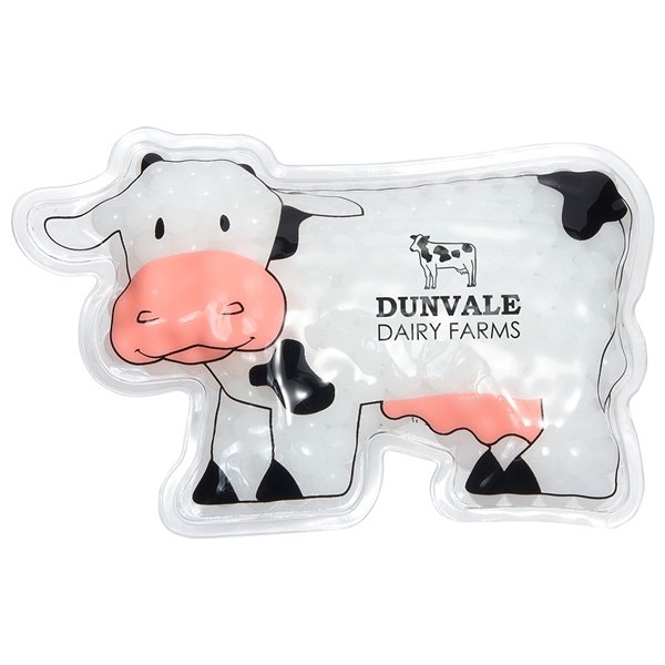 Promotional Milk Cow Hot / Cold Pack Solid White