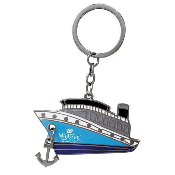 Promotional Cruise Ship Keychain