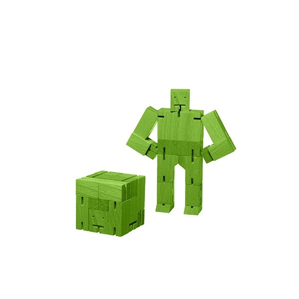 Promotional Areaware Cubebot Micro Green