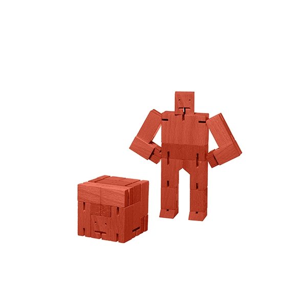Promotional Areaware Cubebot Micro Red