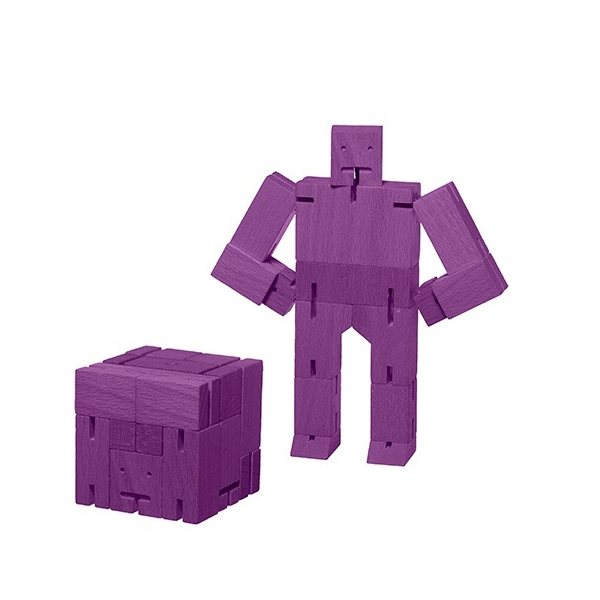 Promotional Areaware Cubebot Small Purple