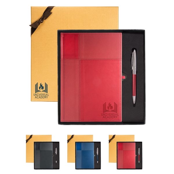 Promotional Duo - Textured Tuscany(TM) Journal Pen Gift Set