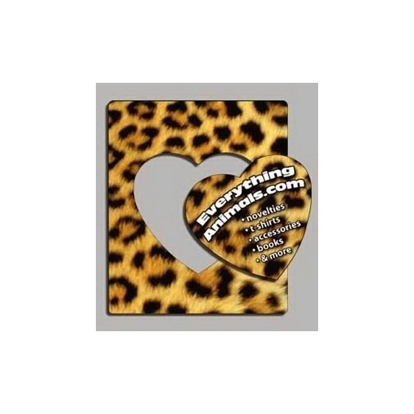 Promotional Leopard Print - Picture Frame Magnets