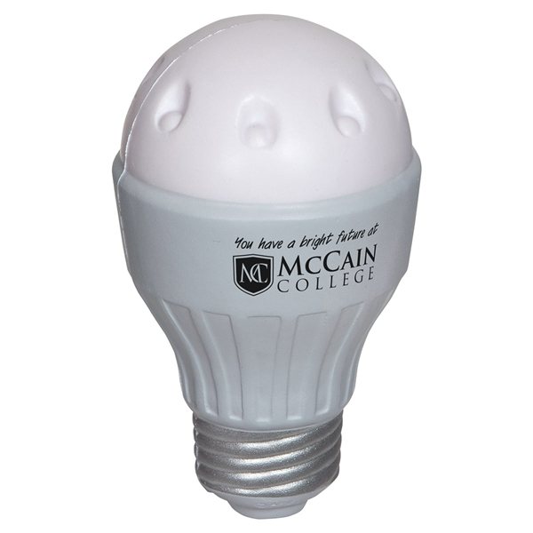 Promotional LED Light Bulb - Stress Relievers