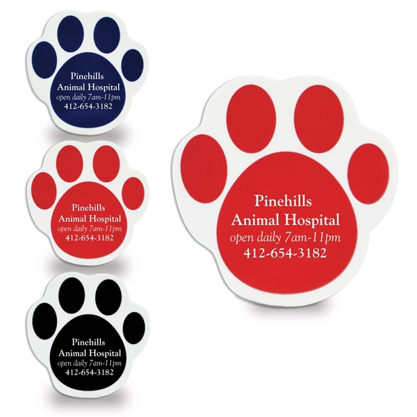 Promotional Plastic Paw Magnetic Clip