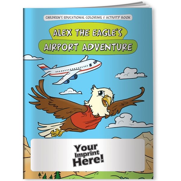 Coloring Book - Alex The EagleS Airport Adventure