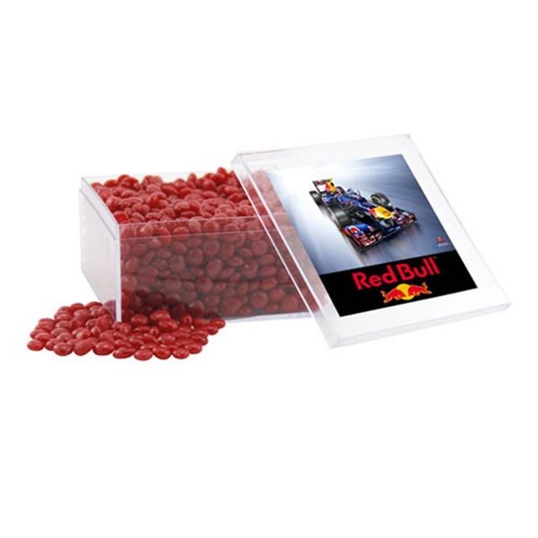 Promotional Large Square Acrylic Case with Red Hots