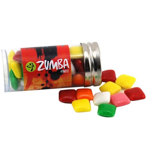 Promotional Small Plastic Tube with Mini Chicklets