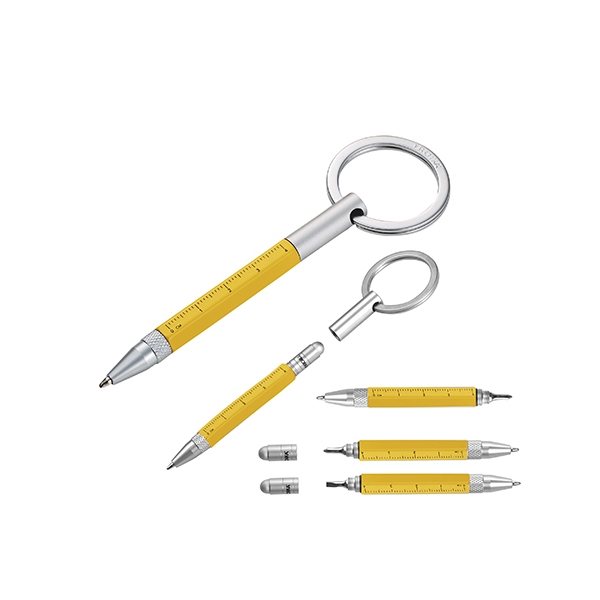 Promotional Troika Micro Construction Pen Keychain