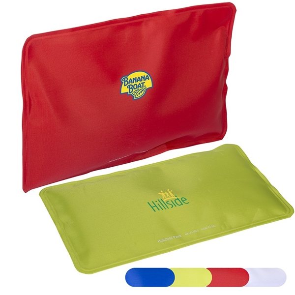 Promotional Nylon Covered Gel Hot / Cold Pack