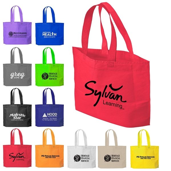 Promotional 85 Gsm Non-Woven Polypropylene Medium Gusset Bag