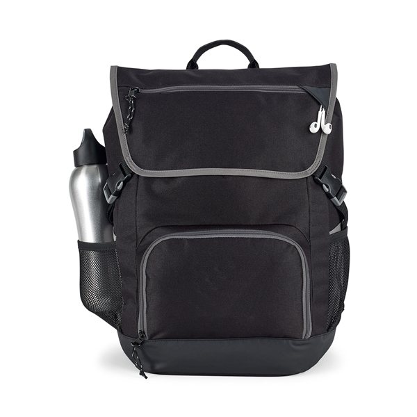 Promotional Ollie Computer Backpack - Black