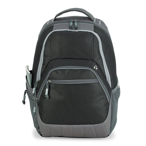Promotional Rangeley Deluxe Computer Backpack - Black