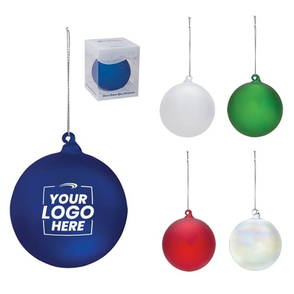 Promotional Hand Blown Glass Ornament