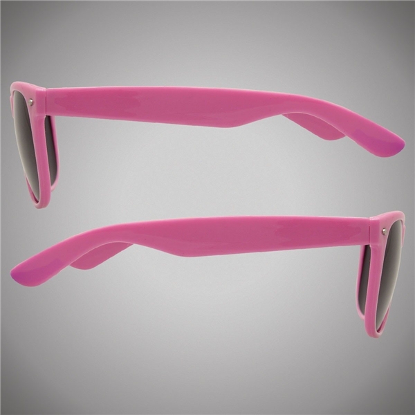 Promotional Premium Classic Retro Sunglasses - Pink