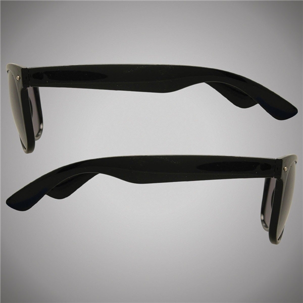 Promotional Premium Classic Retro Sunglasses - Black