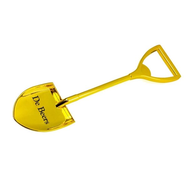 Promotional Metal Shovel Bottle Opener (Gold)