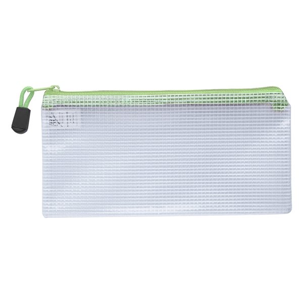 Promotional Clear Zippered Pencil Pouch